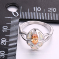 Neueste Opal Verlobungsring Mode Opal Schmuck cz Stein